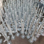 Galvanized Steel Pipe Prop Formwork Base Jack and U Jack for Scaffolding